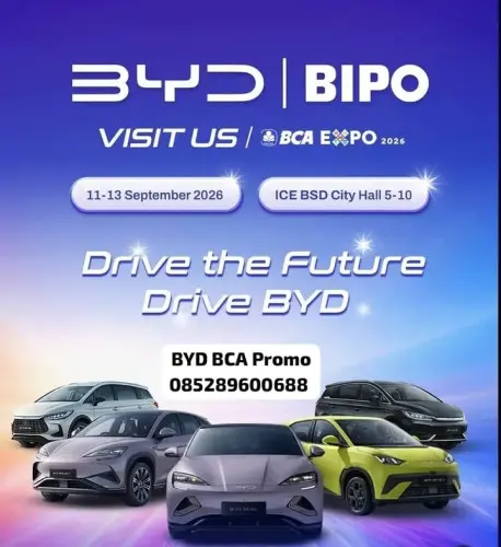 BCA EXPO 2026 BYD hadir di ICE BSD Kunjungi datangi promo BYD di BCA EXPO